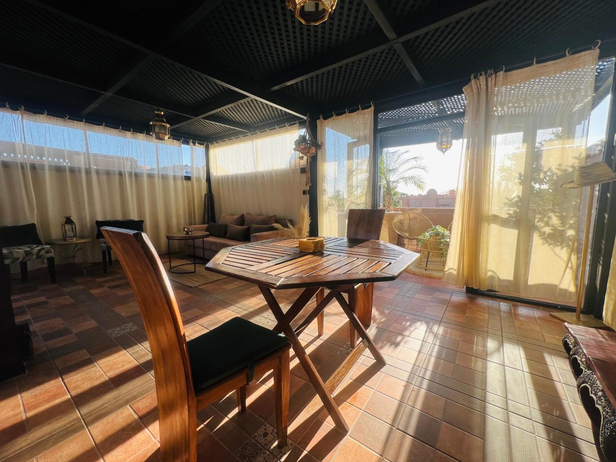 Duplex Atlas Golf Resort Pοοl Νieω Seriniτყ & Cαlm Marrákes Kültér fotó